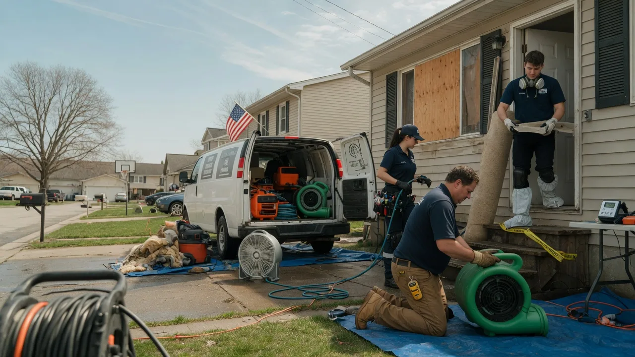 Water Damage Restoration in Andrews, IN near me